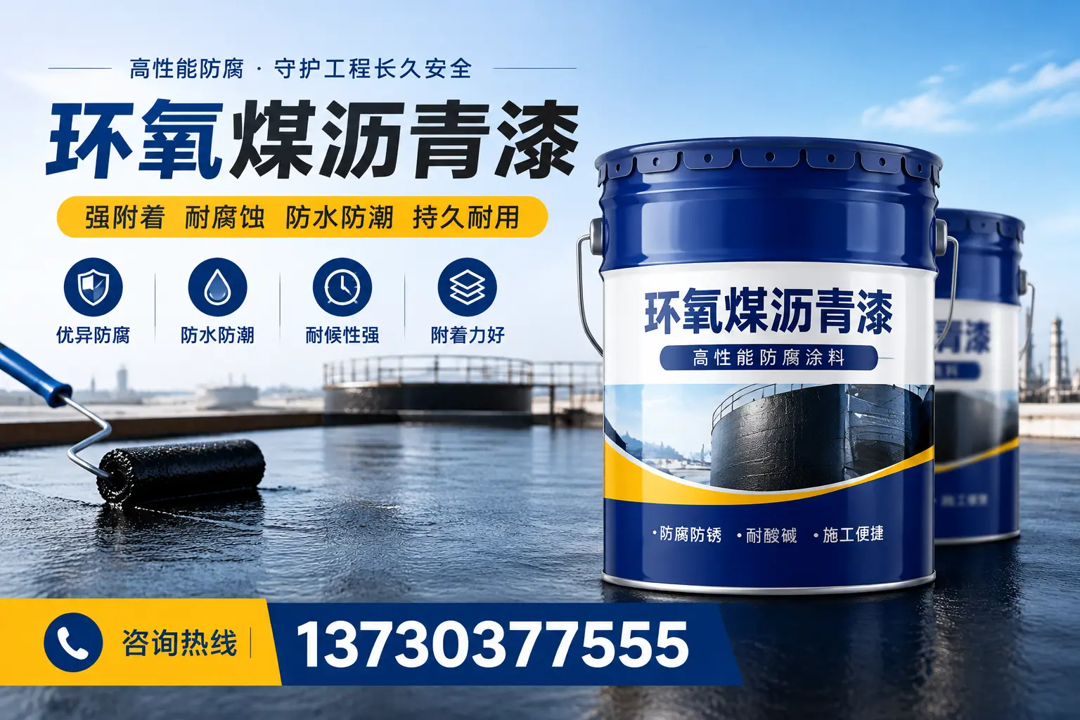 如何判断环氧煤沥青漆的质量？定安消费者指南
